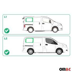 Nissan NV200 Rear Side Fixed Glass - Omac - Right (L1) - Galaxy - 2013
